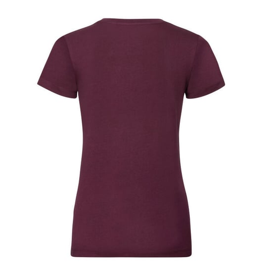 Russell Womens/Ladies Organic Short-Sleeved T-Shirt (Burgundy) - Image 2