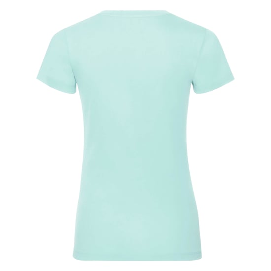 Russell Womens/Ladies Organic Short-Sleeved T-Shirt (Aqua Blue) - Image 2