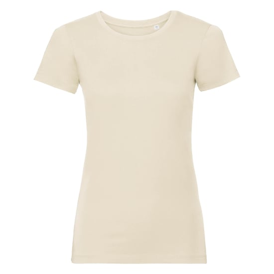 Russell Womens/Ladies Organic Short-Sleeved T-Shirt (Natural) - Image 1