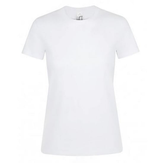 SOLS Womens/Ladies Regent Short Sleeve T-Shirt (White) - Image 1
