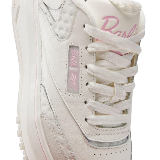 Reebok Unisex Vuxen X Barbie Club C Läder Träningsskor (Vit/rosa) - Image 6