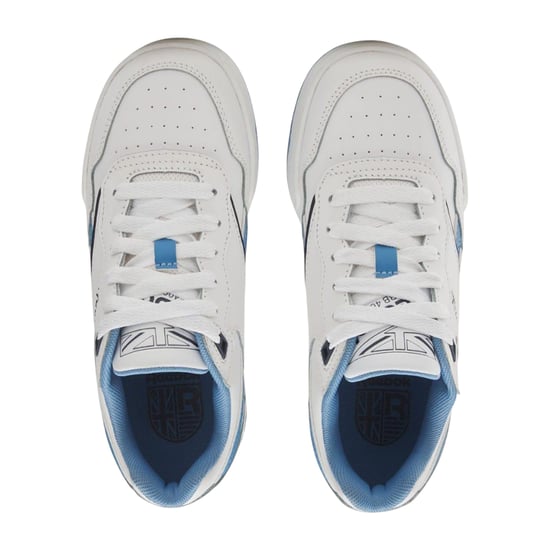 Reebok Kinderen/Kinderen BB 4000 II Leren Trainers (Wit/blauw) - Image 3