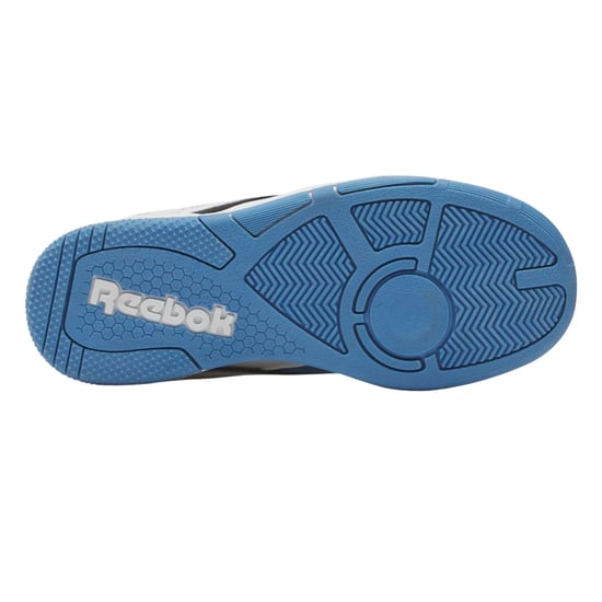 Reebok Kinderen/Kinderen BB 4000 II Leren Trainers (Wit/blauw) - Image 4