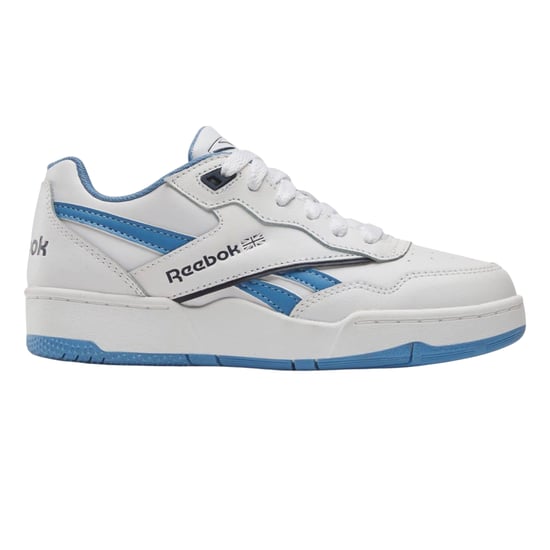 Reebok Kinderen/Kinderen BB 4000 II Leren Trainers (Wit/blauw) - Image 5