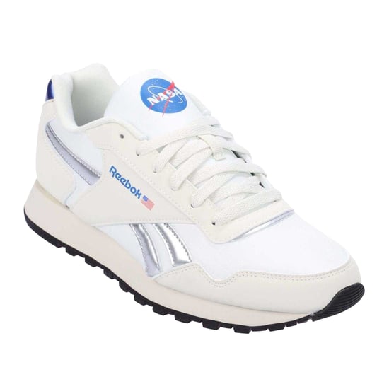 Reebok Unisex Vuxna Glide Suede Träningsskor (Vit/silver) - Image 3