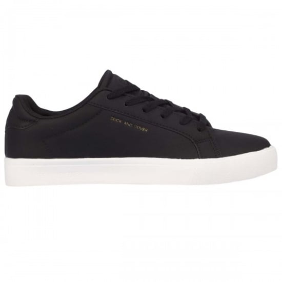 Duck and Cover Heren Clasper Trainers (Zwart) - Image 1