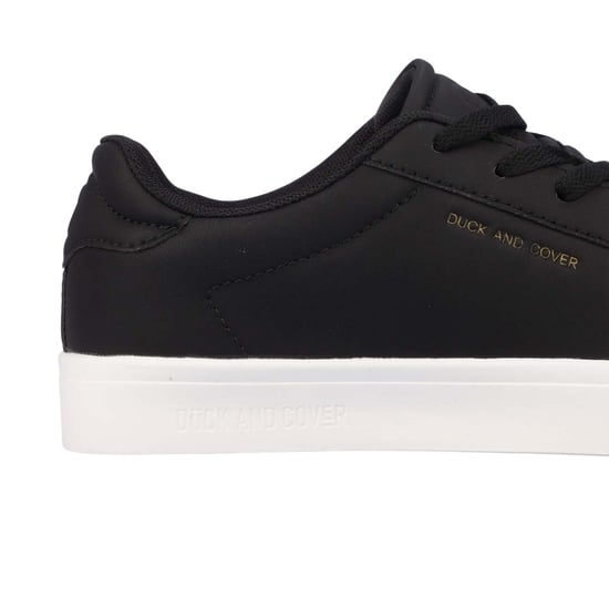 Duck and Cover Heren Clasper Trainers (Zwart) - Image 5