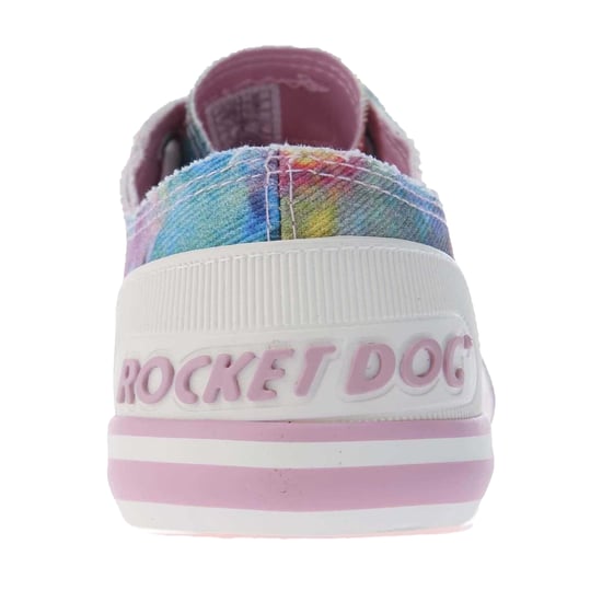 Rocket Dog Dam/Ladies Jazzin Candy Tie Dye-träningsskor (Rosa) - Image 2