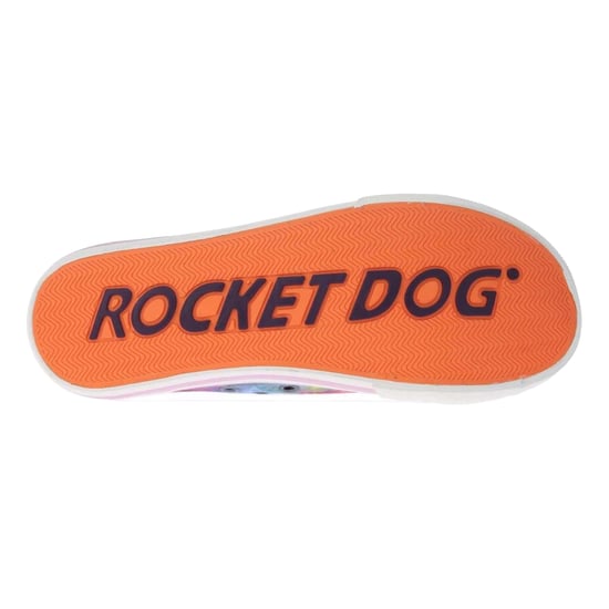 Rocket Dog Dam/Ladies Jazzin Candy Tie Dye-träningsskor (Rosa) - Image 4