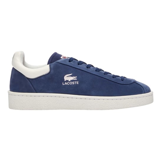 Lacoste Heren Lineshot Logo Leren Trainers (Blauw) - Image 1