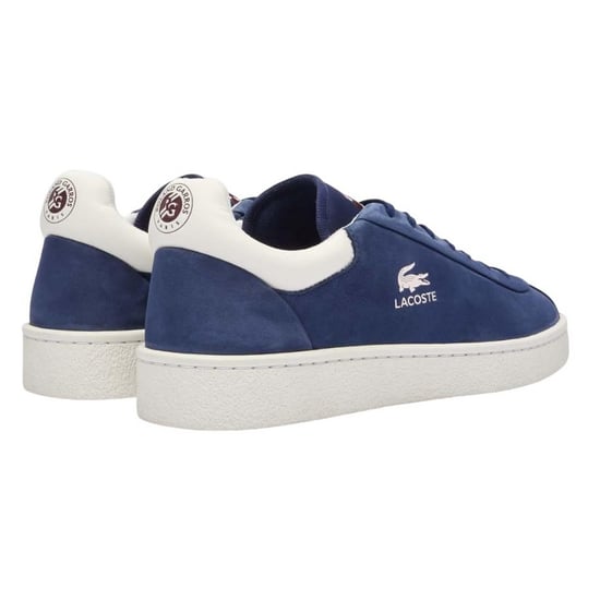 Lacoste Heren Lineshot Logo Leren Trainers (Blauw) - Image 2