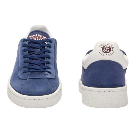 Lacoste Heren Lineshot Logo Leren Trainers (Blauw) - Image 5