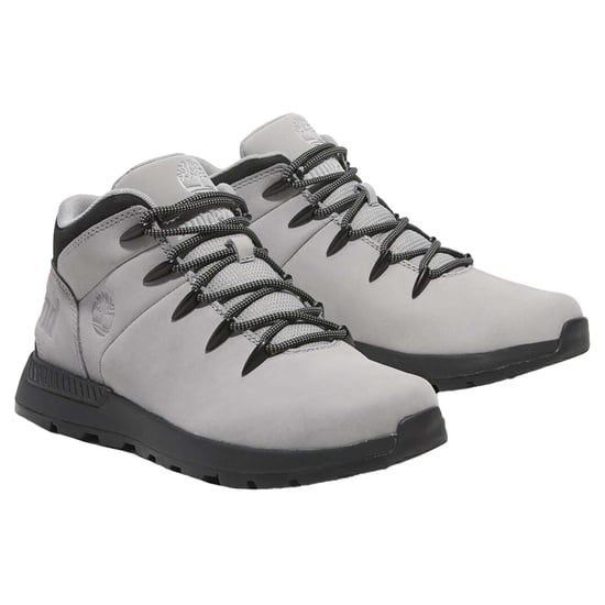 Timberland Heren Sprint Trekker Leder Mid Cut Laarzen (Grijs) - Image 3