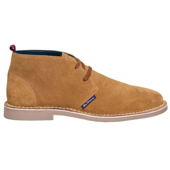 Ben Sherman Heren Hemmings Suède Woestijnlaarzen (Tan) - Image 2