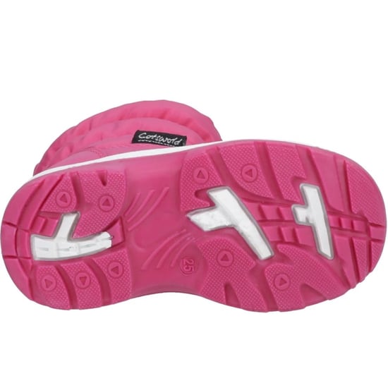 Cotswold Childrens/Kids Tirely Wellington Boots (Pink) - Image 2