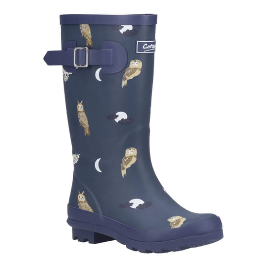 Cotswold Kinder/Kinder Woodland Uil Wellington Laarzen (Blauw) - Image 4