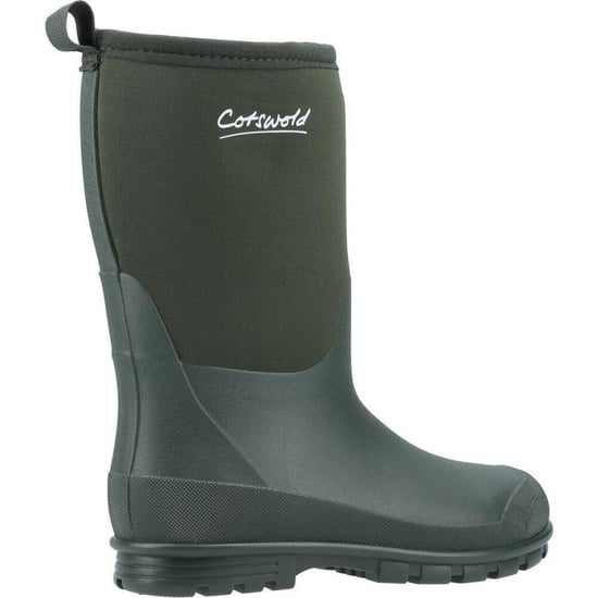 Cotswold Kinder/Kids Hilly Neopreen Wellington Laarzen (Groen) - Image 2