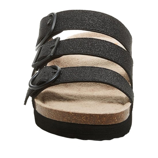 Rocket Dog Dames/Dames Astor Glenn Glitter Sandalen (Zwart) - Image 3
