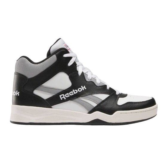 Reebok Unisex Adult Royal BB 4500 Leather Trainers (White/Black) - Image 1