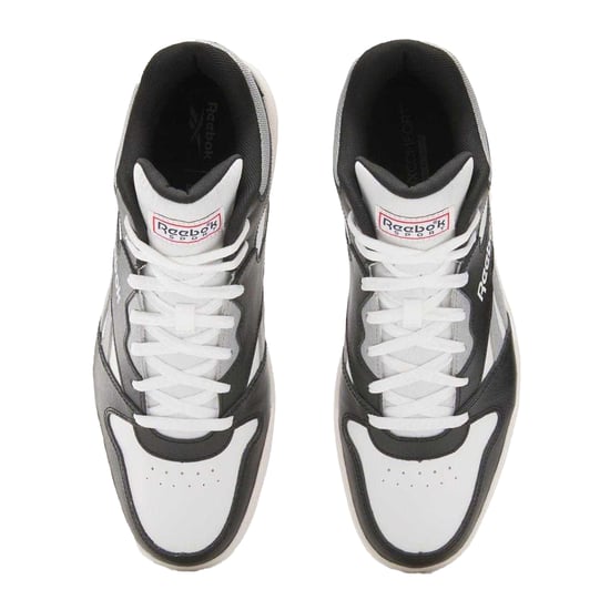 Reebok Volwassene Royal BB 4500 Leren Sportschoenen (Wit, Zwart) - Image 4