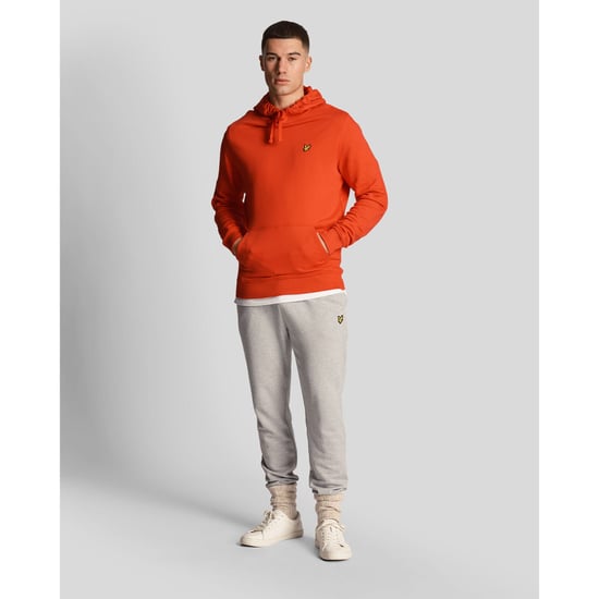 Men's Lyle And Scott Pullover Hoodie in Red - Image 2