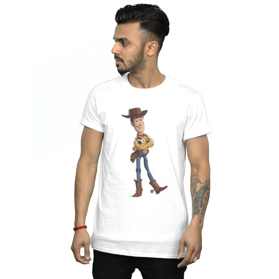 Disney Mens Toy Story 4 Sherrif Woody T-Shirt (White) - Image 2