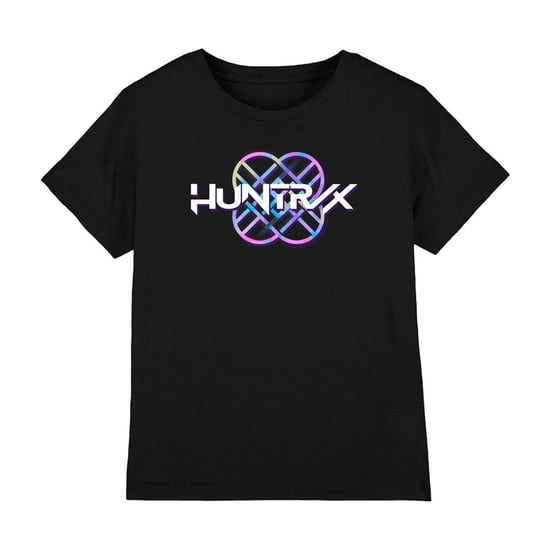 K-Pop Demon Hunters Childrens/Kids Pastel Logo T-Shirt (Black) - Image 4