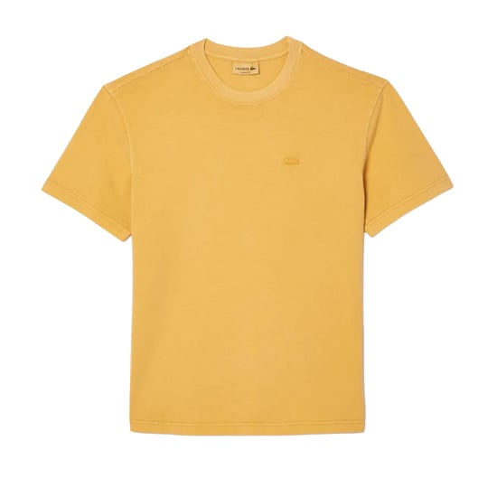 Lacoste Heren natuurlijk geverfd T-shirt (Oranje) - Image 1