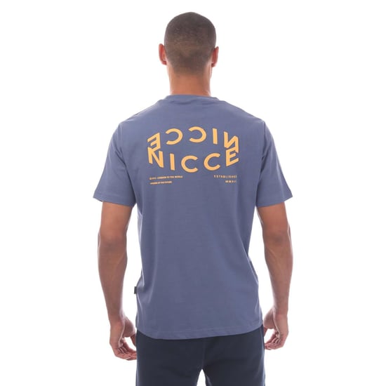 Nicce Heren Tanetta Logo T-Shirt (Blauw) - Image 2