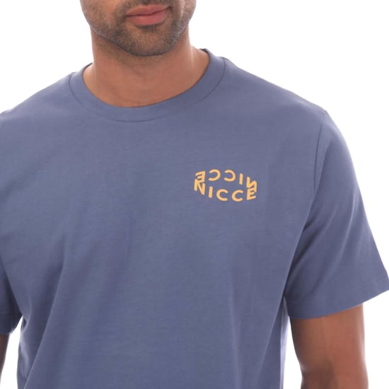 Nicce Heren Tanetta Logo T-Shirt (Blauw) - Image 3