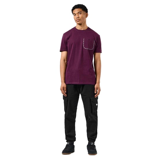 Weekend Offender Sutton Checked T-shirt med bröstficka för herrar (Bär) - Image 4