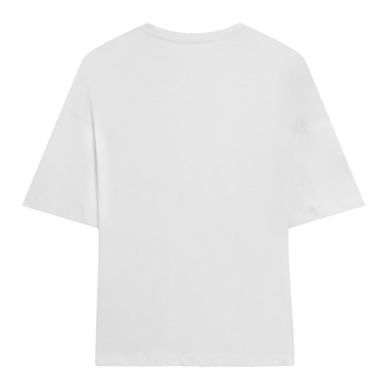 K-Pop Demon Hunters Womens/Ladies Saja Boys Photo Frame Oversized T-Shirt (White) - Image 3