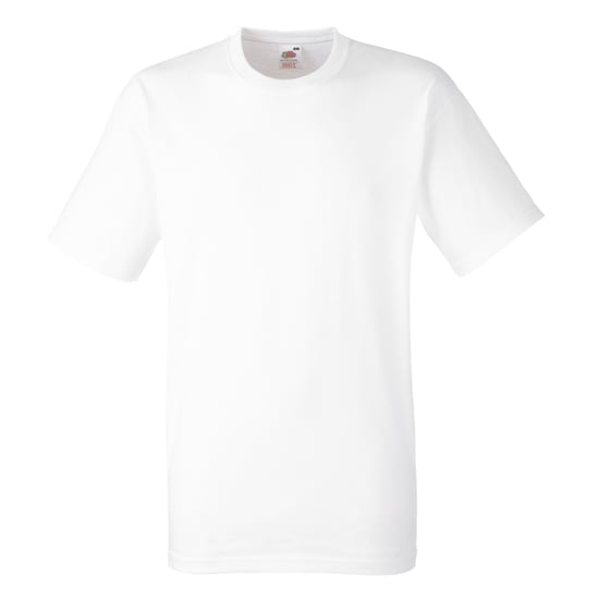 Fruit Of The Loom Heren Heavy Weight ® Katoenen T-shirt Korte Mouwen (Wit) - Image 1