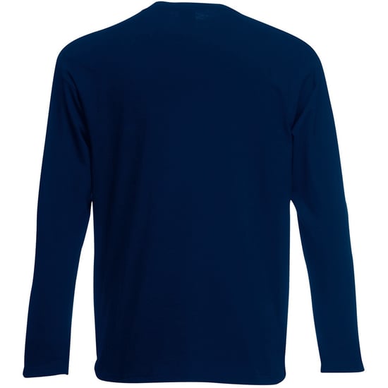 Fruit Of The Loom Mens Valueweight Crew Neck Long Sleeve T-Shirt - Image 2