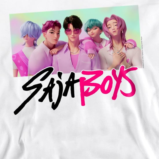 K-Pop Demon Hunters Unisex tröja för vuxna Saja Boys fotoram (Vit) - Image 2