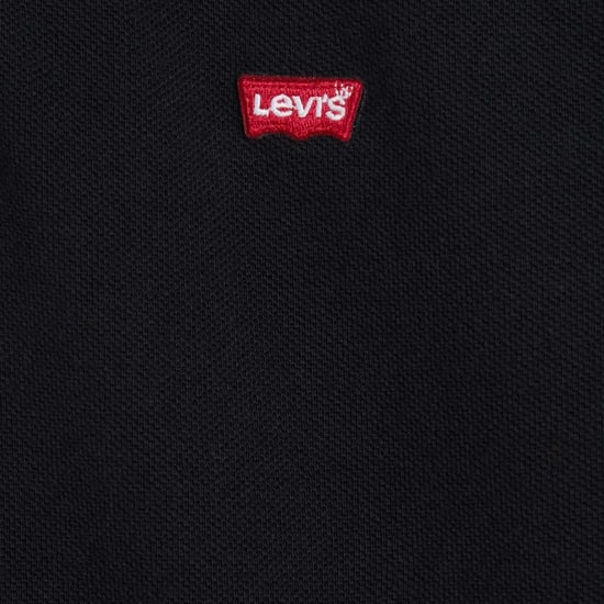 Levis Heren Huismerk Poloshirt (Zwart) - Image 3