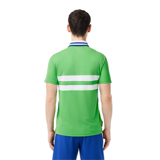 Lacoste Mens Roland Garro Edition Polo Shirt (Green) - Image 2