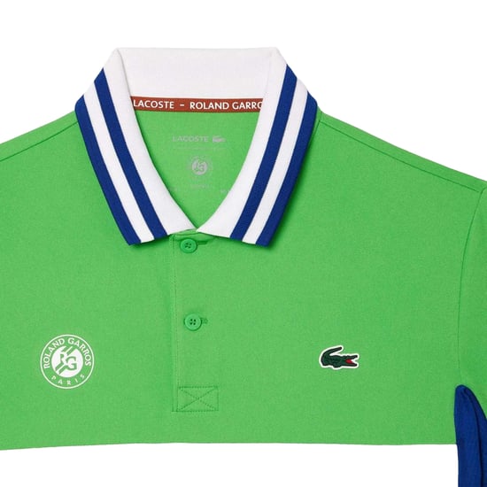 Lacoste Mens Roland Garro Edition Polo Shirt (Green) - Image 3