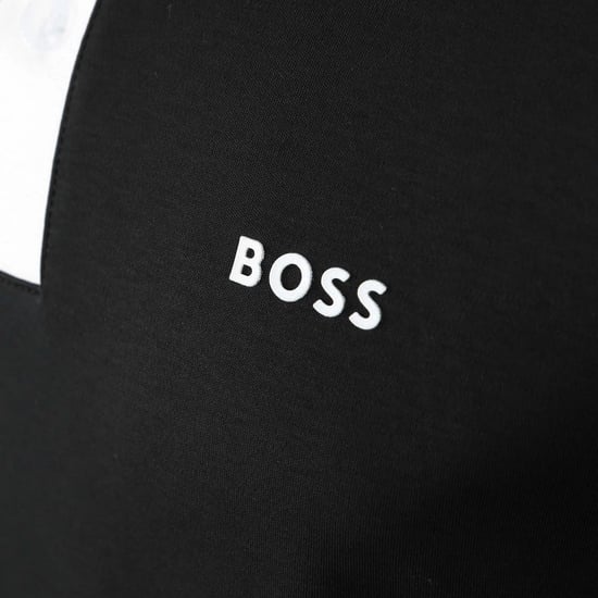 Boss Heren Paddy 3 Poloshirt (Zwart) - Image 4