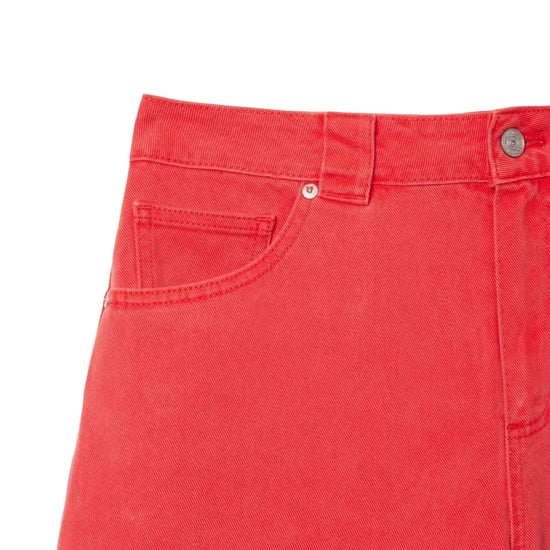Lacoste Dames/Dames Bermuda Natural Geverfd Lange Shorts (Rood) - Image 3