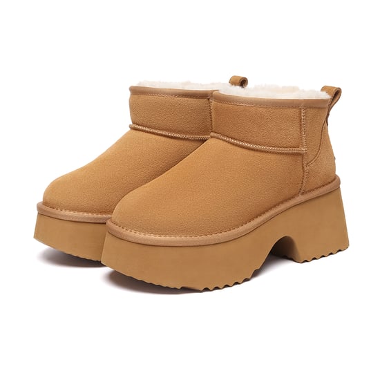EVER AU Australia Women Nicobar 3-Way Style Platform Mid Boots - Image 4