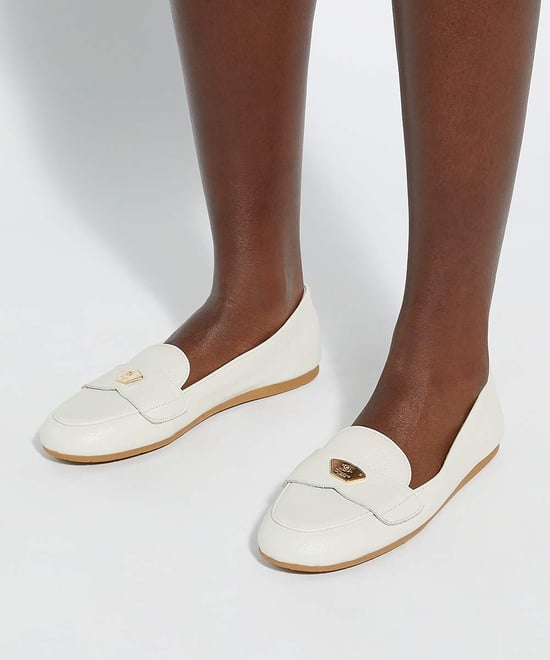 Dune Ladies Gina - Logo Plate Moccasin - Image 3