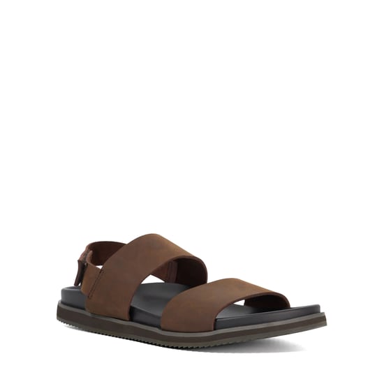 Dune Mens Idealistic - Utilitarian Strap Leather Sandals - Image 1