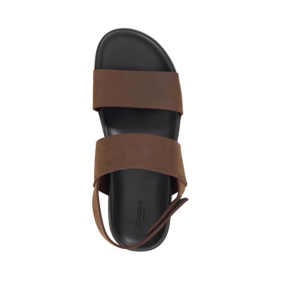 Dune Mens Idealistic - Utilitarian Strap Leather Sandals - Image 4