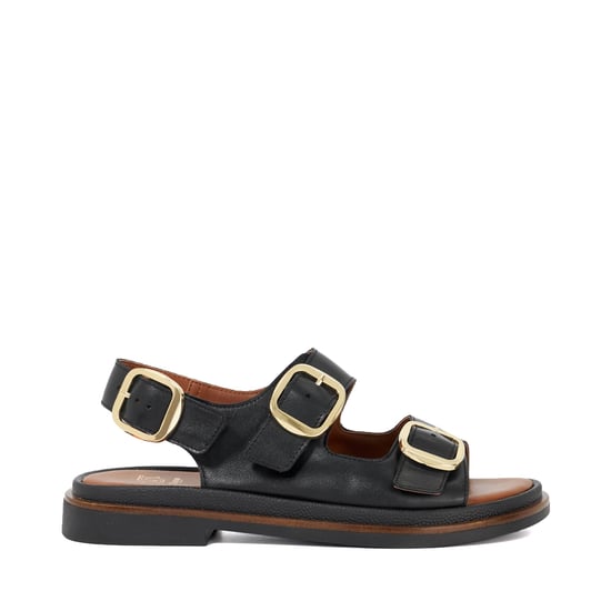 Dune Ladies Luckles - Triple Buckle Sandals - Image 2