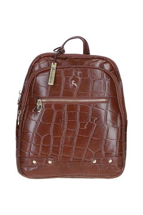 'Camilla' Real Leather Backpack - Image 1