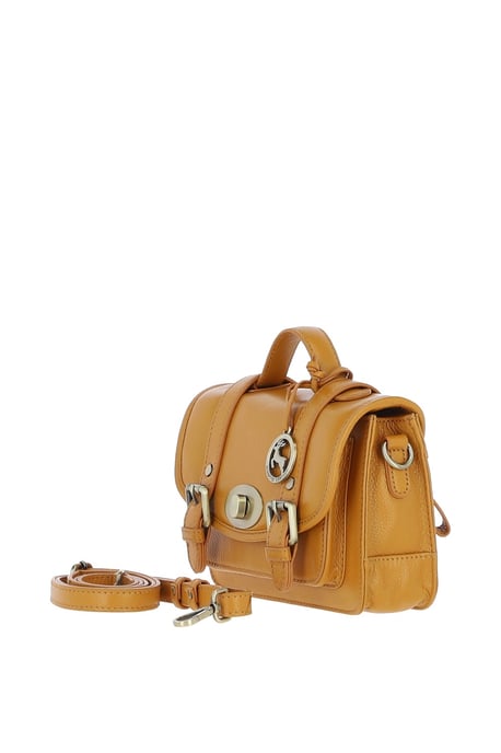 Stylish Real Leather Medium Satchel Bag - Image 2