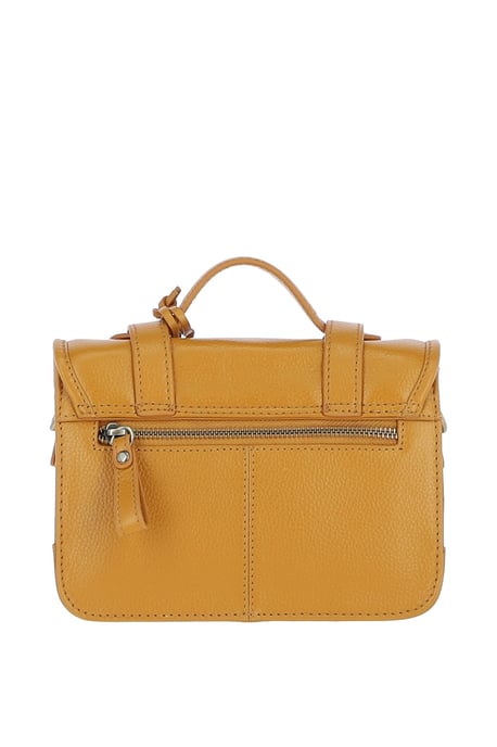 Stylish Real Leather Medium Satchel Bag - Image 3