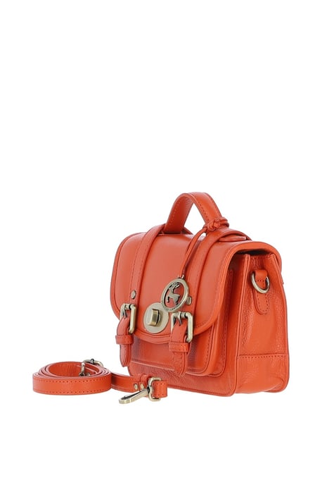 Stylish Real Leather Medium Satchel Bag - Image 2