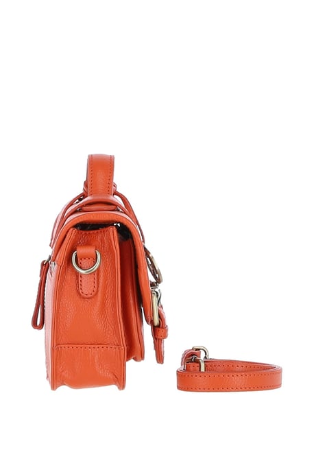 Stylish Real Leather Medium Satchel Bag - Image 4